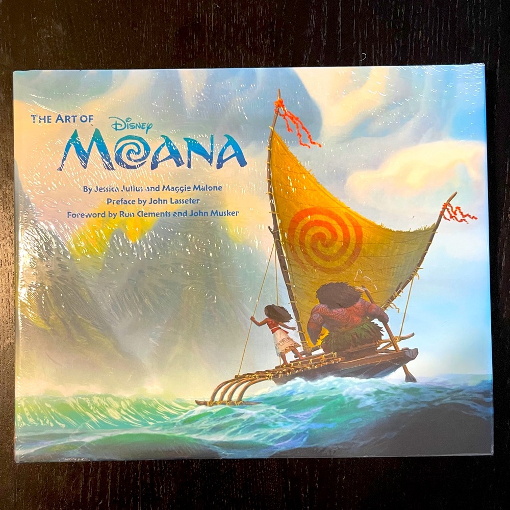 NEW The Art Of Moana Hardcover Book